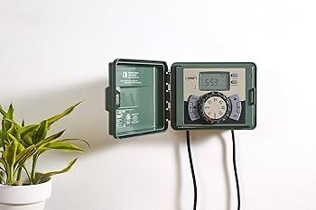 Orbit 57894 4-Station Outdoor Swing Panel Sprinkler System Timer