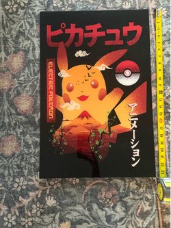 Pokémon acrylic poster