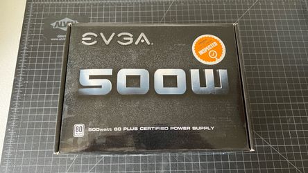 EVGA 500W 80 Plus Power Supply