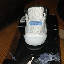 Pair Of Jordan 11 Crib Bootie Shoes