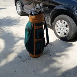 Golf Bag And Clubs