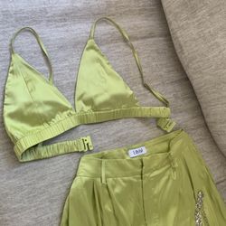 Brand New Lilyful Two Price Set in Lime, Size M