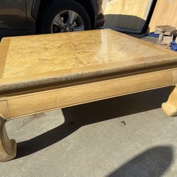 Needs Restoration Project henredon Vintage Coffee Table 
