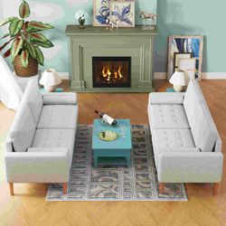 ROMA 67.7'' 3 seater Sofa Couch for Living Room, Modern Sofa,Small Couches for Small Spaces,Upholstered 3-Seater Couch for Bedroom, Apartment, Home Of