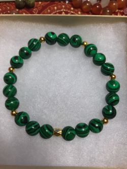 Malachite bracelet