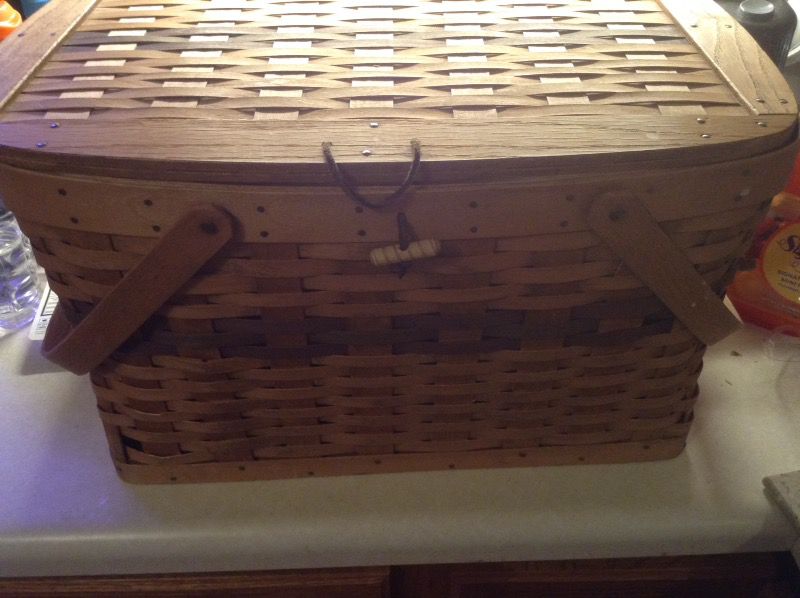 Nice picnic basket it's that time of year 😊