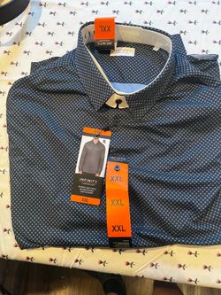 Infiniti long sleeved button up (2xl)