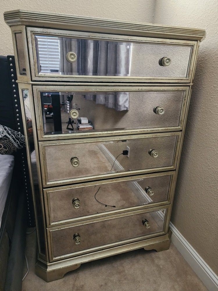Mirrored Dresser