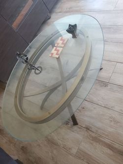 Glass table