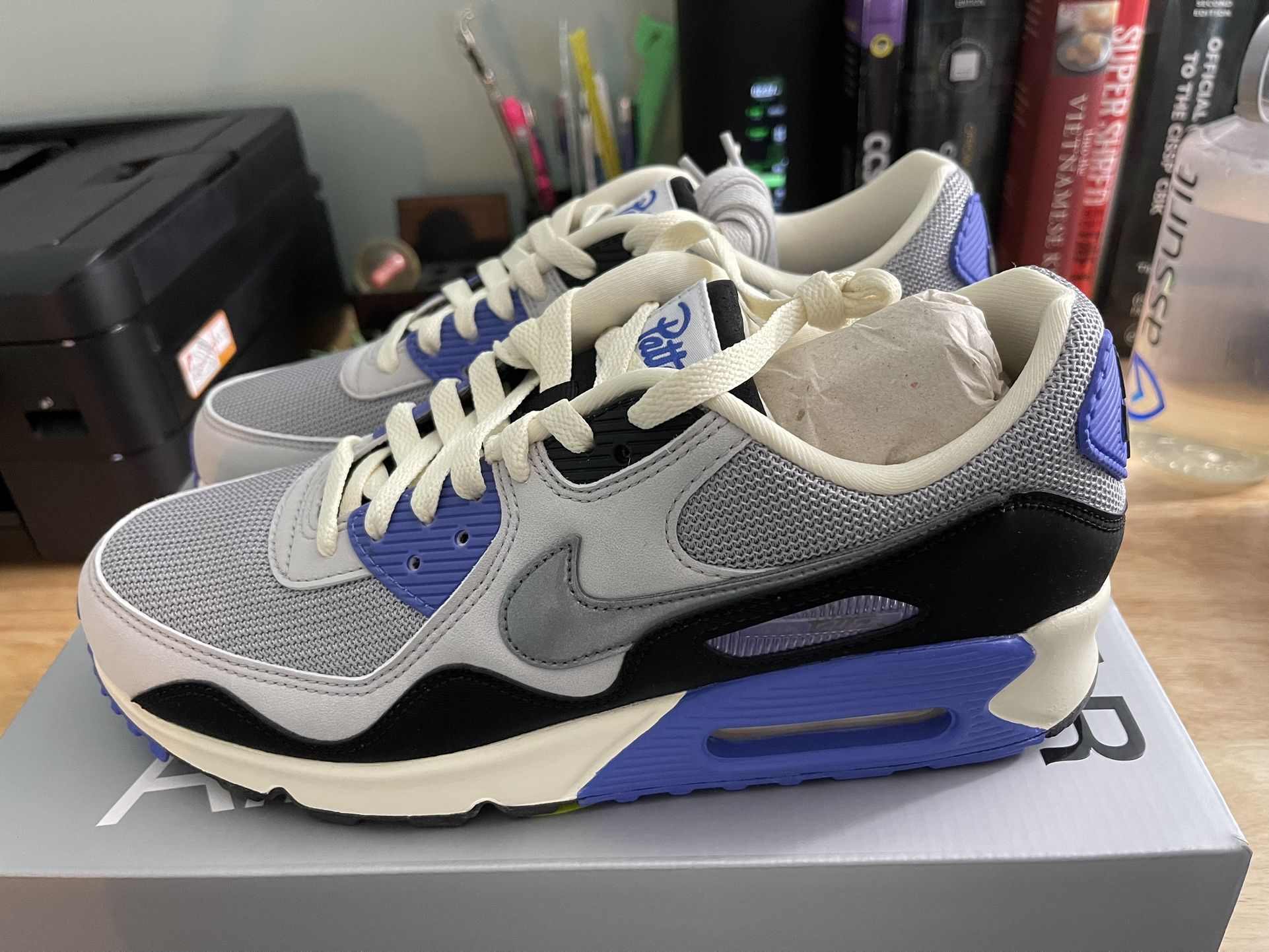 Nike Air Max 90 Patta sapphire size 8.5 new