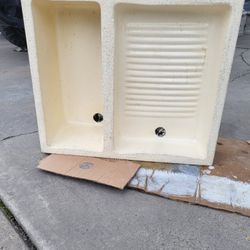 Lavadero De Cemento Nuevo 24X28 Mexicano 