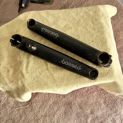 USED BMX MISSION ARMS  LENGTH 175 GOOD SHAPE