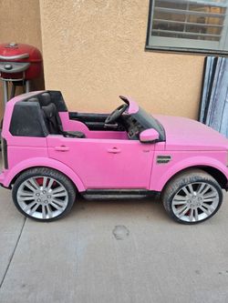 Pink car