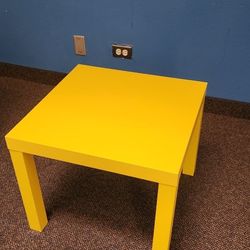 IKEA Yellow Side Table - Small 