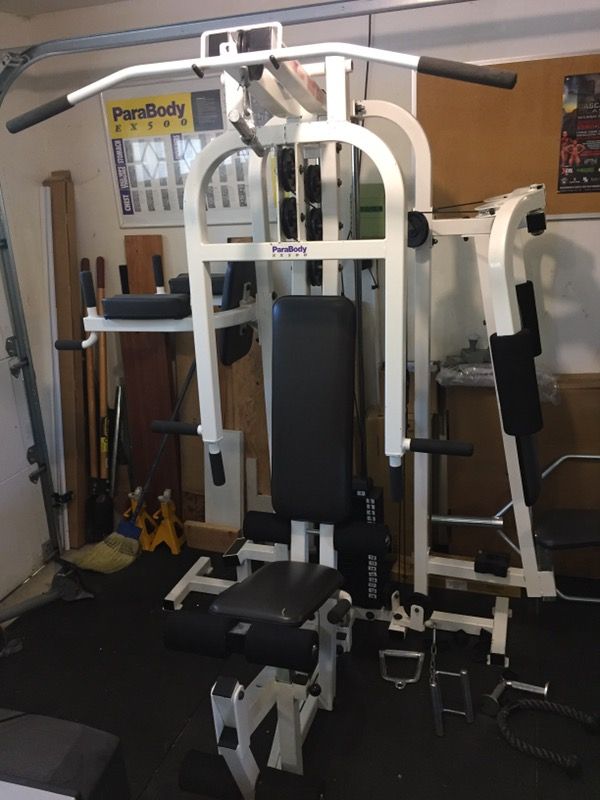 Parabody EX500 Multi Station Gym with tons of extras!