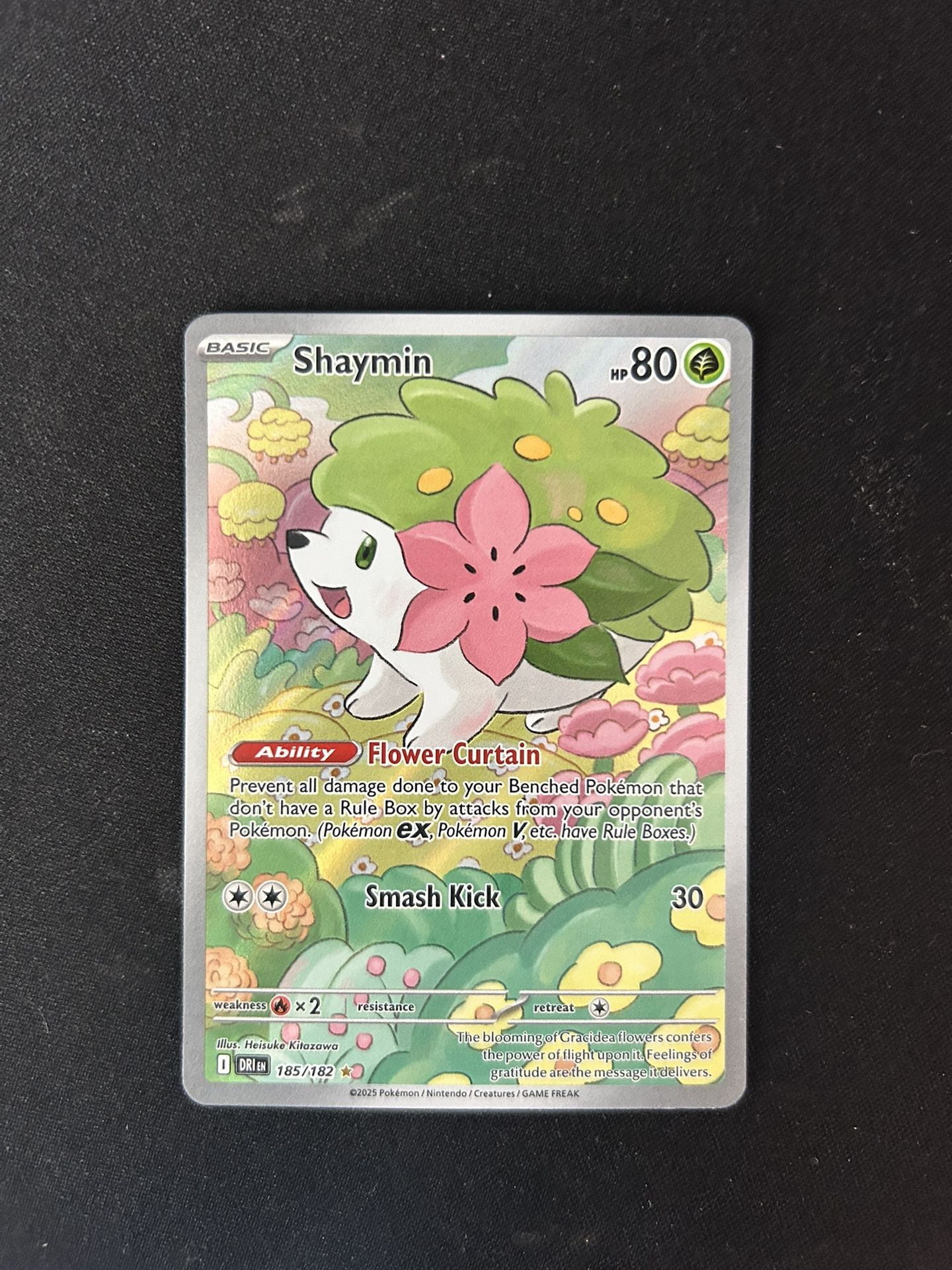 Shaymin Pokemon Card