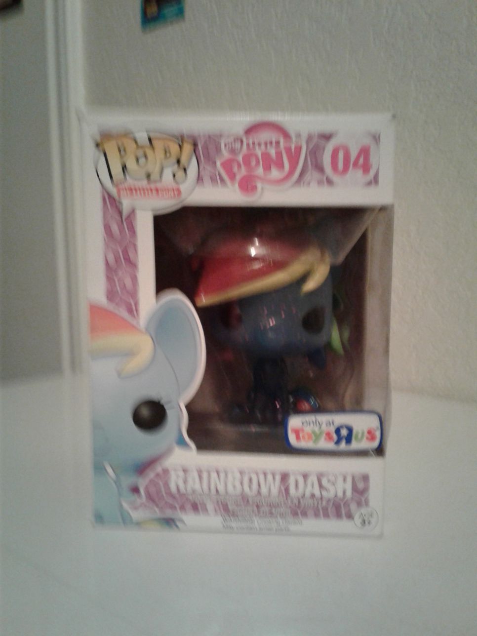 My Little Pony Rainbow Dash Toys R Us Exclusive Sparkle Pop Figure