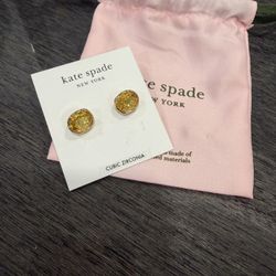 Kate Spade Yellow Earrings 