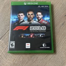 Xbox One F1 2018