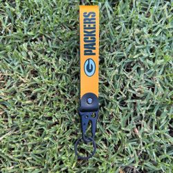Green Bay Packers Wrist Keychain