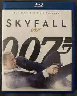 Sky Fall 007 Blu Ray DVD Disc