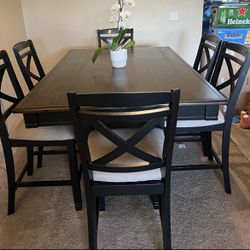 Dining Set With 6 Chairs (BRAND NEW)