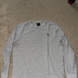 OVO Gray Long Sleeve Tee