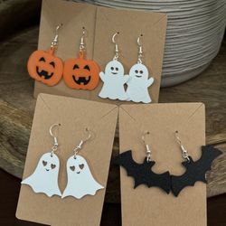Halloween Earrings - 3D Printed
