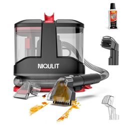 Portable carpet and upholstery cleaner machine