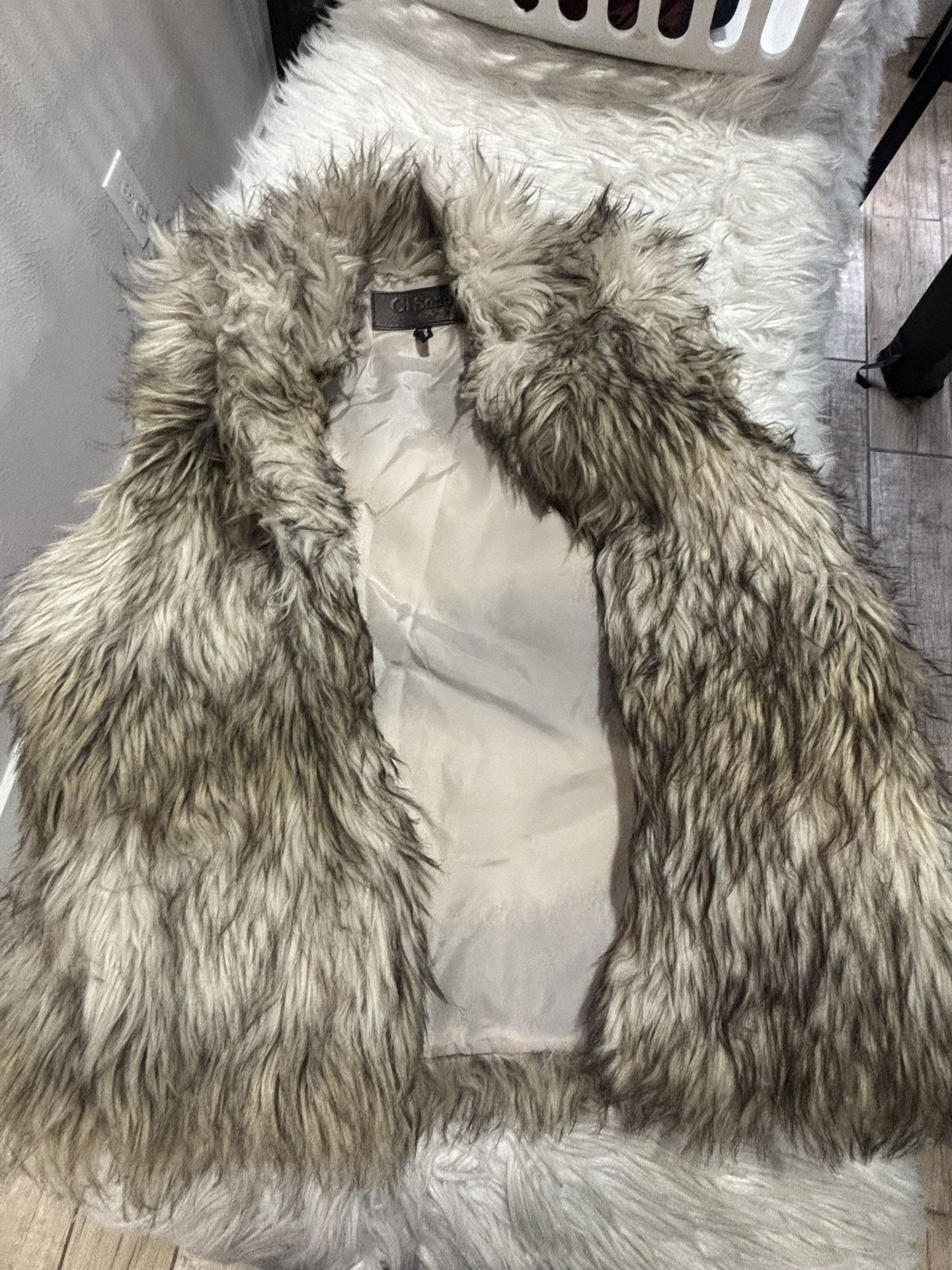 Fur Vest Large