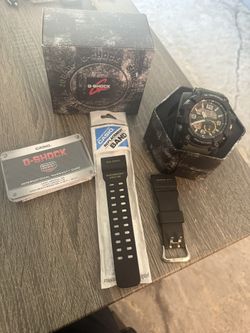 Casio G-Shock GG-1000, black with green and black wrist bands