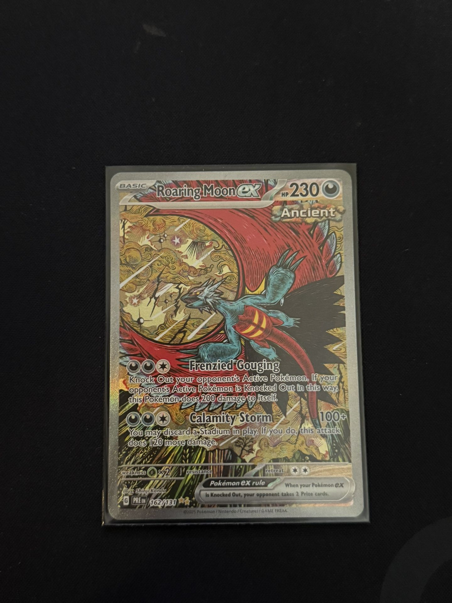 Roaring Moon Ex From Prismatic Evolutions