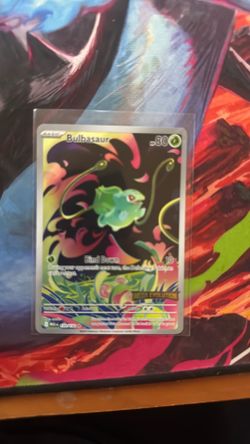 Bulbasaur mega evolution stamped