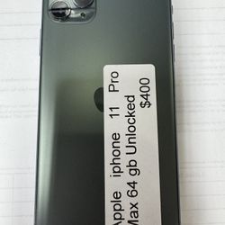 Apple iPhone 11 Pro Max 64 Gb Unlocked 