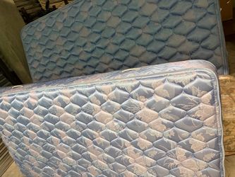 Blue Quilted Mattresses and Matching BoxSprings