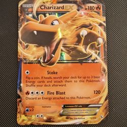 Pokemon Charizard Ex FlashFire LP 11/106