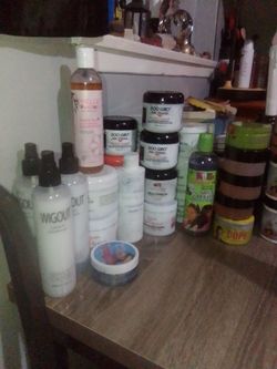 Hair products for braids and edges