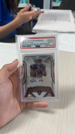 Drake Maye PSA 8 RC atuo