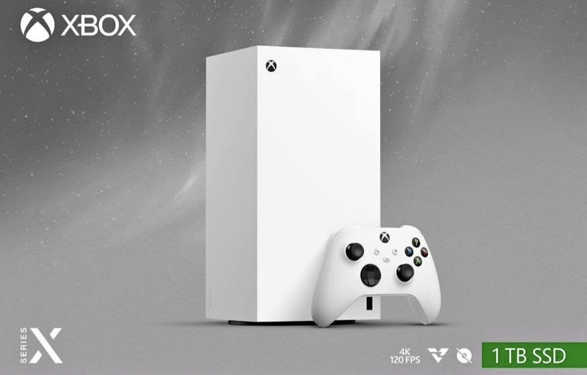 White Xbox Series X, All Digital