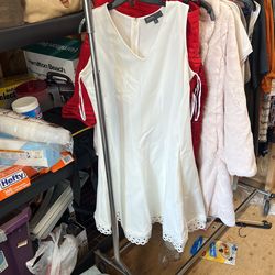 White Dress Size 14