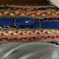 baseball Royal Blue Nike belt