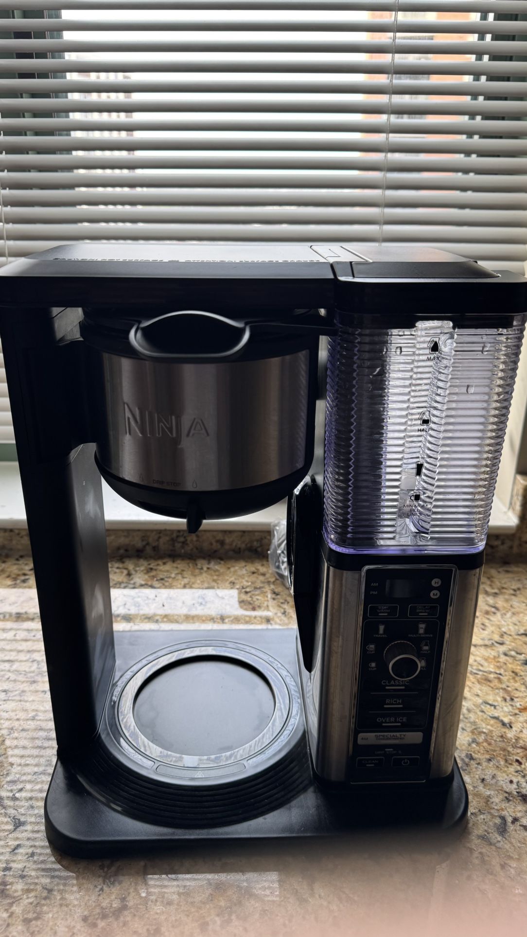 Ninja Coffee Maker Brewer Machine Specialty Frother Model CM401