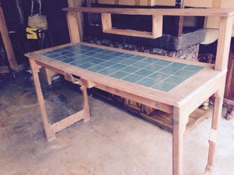 Antique display table