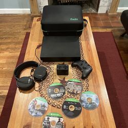 Xbox One X with Accessories 