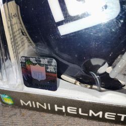 Tittle Signed And Papered Mini Helmet 