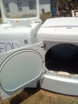 LG washer & dryer set