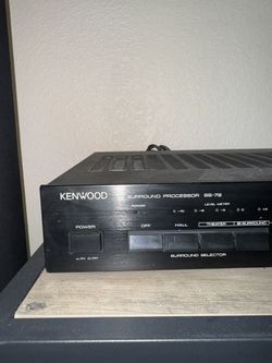Kenwood AV Surround Sound Processor SS-79