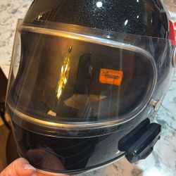 Shiny Black Helmet 