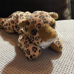 Beanpals Kellytoy Plush Leopard Toy