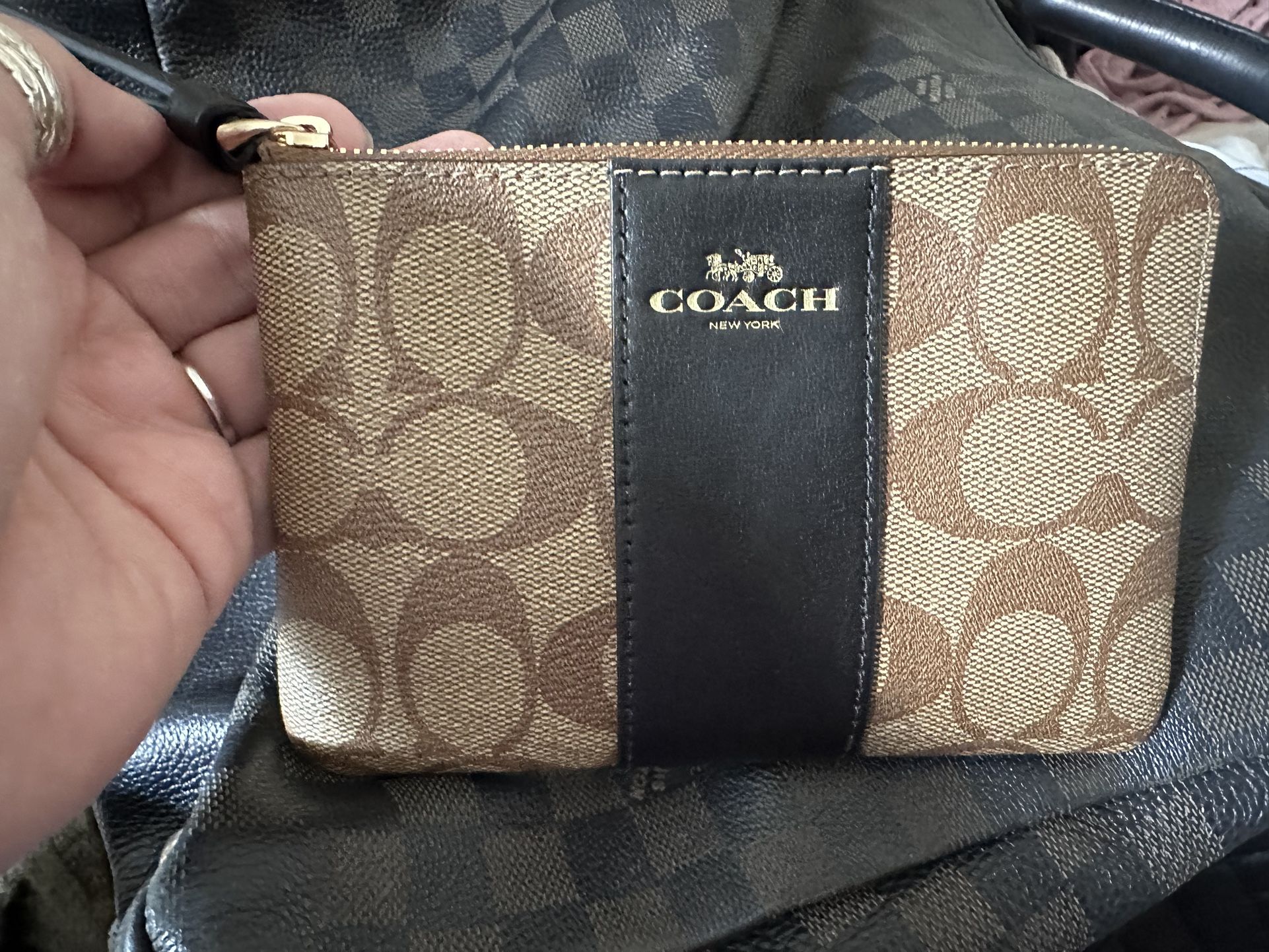 Small Authentic Coach Wallet 